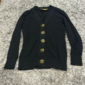 Tory Burch Black Cardigan XS